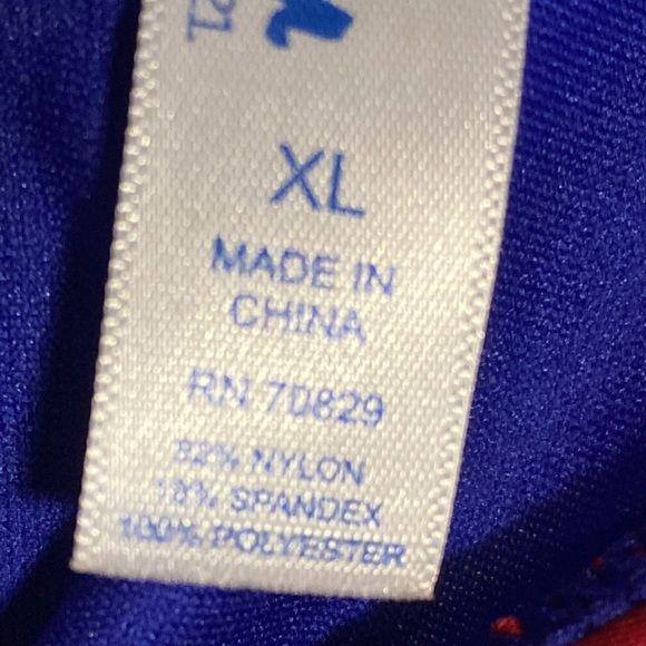 New Rue Bleu bathing suit top by rue 21. Size XL Red and blue with white stars. - Picture 7 of 9